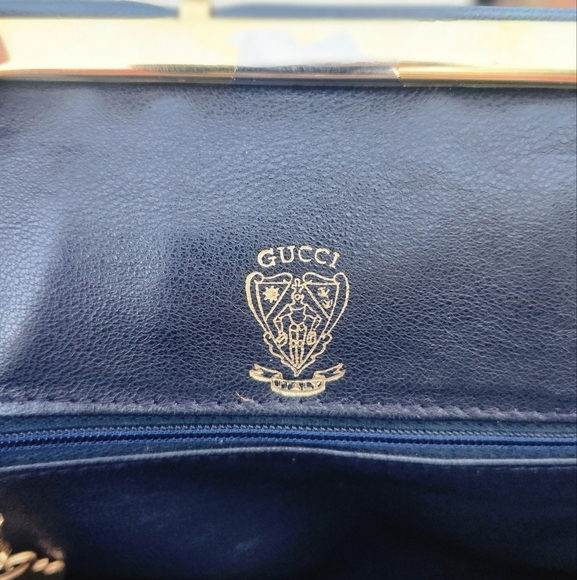 🤩10 min SALE 🤩RARE VINTAGE 1950s GUCCI LEATHER/SUEDE BAG, - Picture 8 of 16